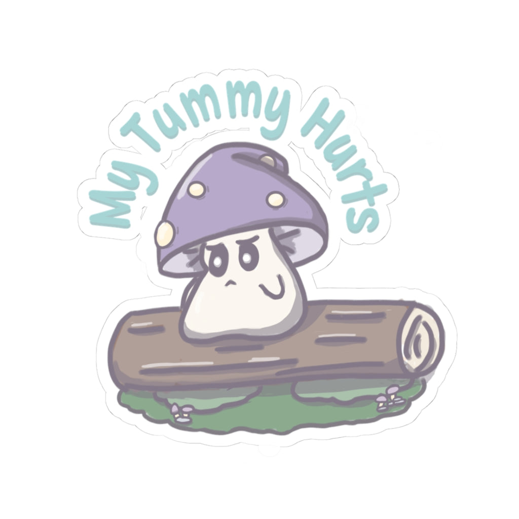 My Tummy Hurts Vinyl Decal